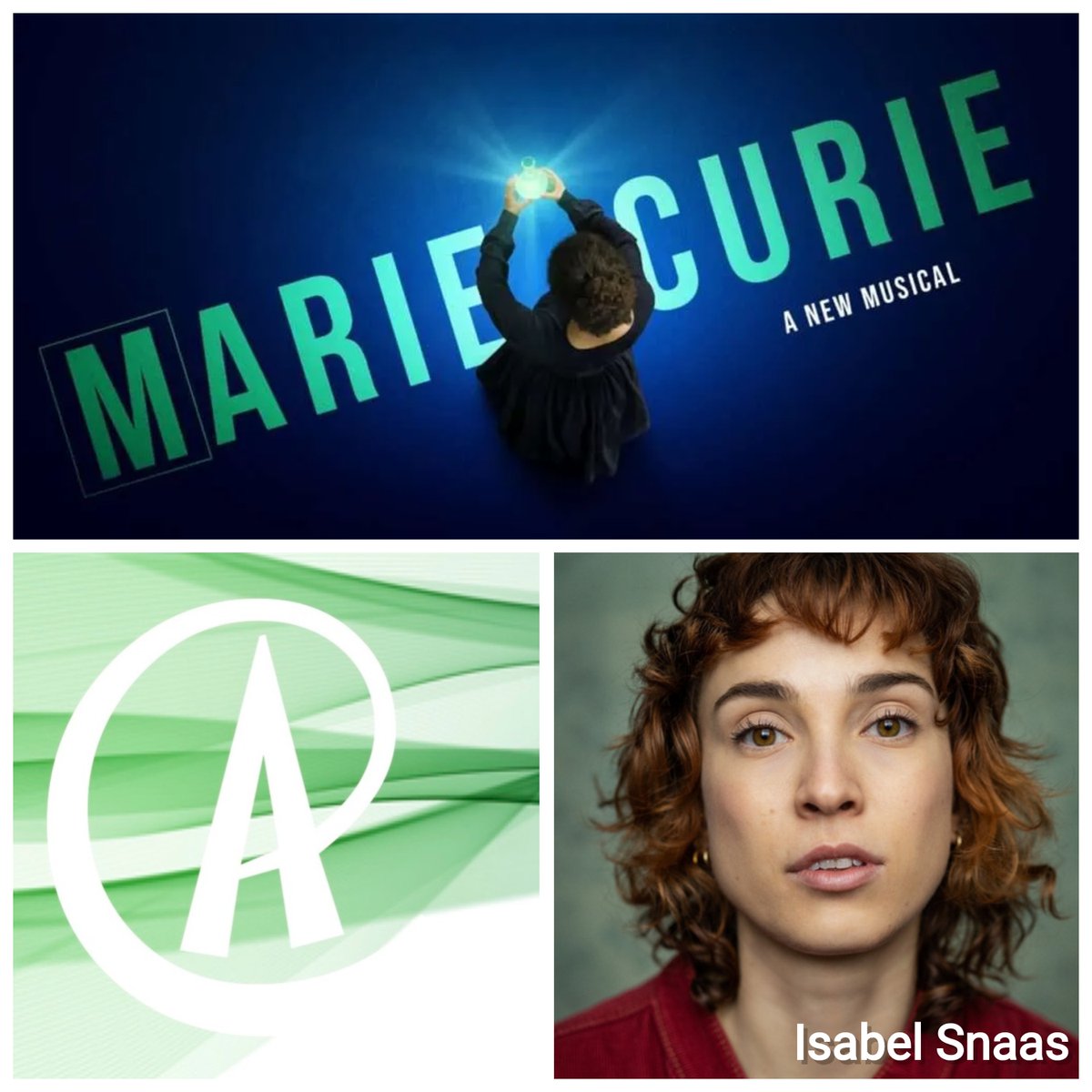 Congratulations to #IsabelSnaas who will appear in #MarieCurie @CharingCrossThr playing from 1 June until 28 July. Casting by @JaneDeitch charingcrosstheatre.co.uk/theatre/marie-…
