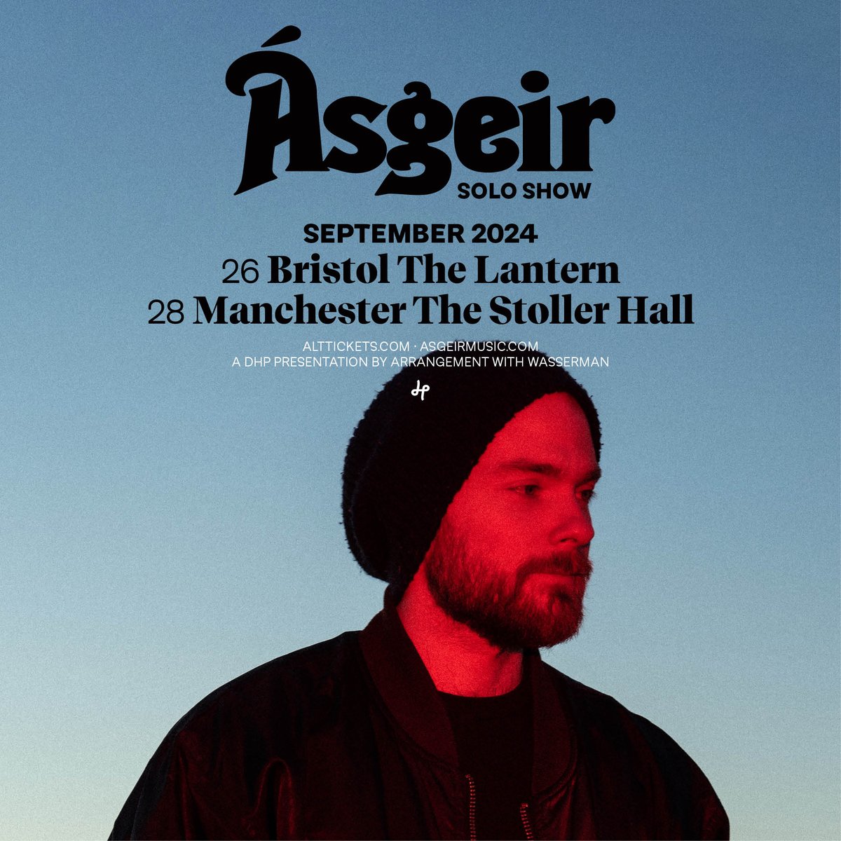 📢 New on sale 📢 @AsgeirMusic performs live at the Stoller Hall, Saturday 28 September! Find out more and get your tickets here: tinyurl.com/4997bcj6