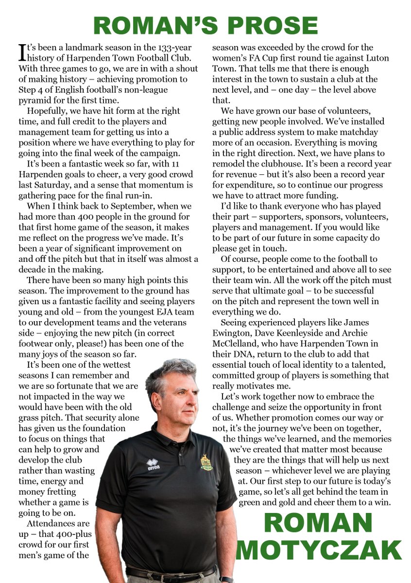 Harpenden Town FC tweet media