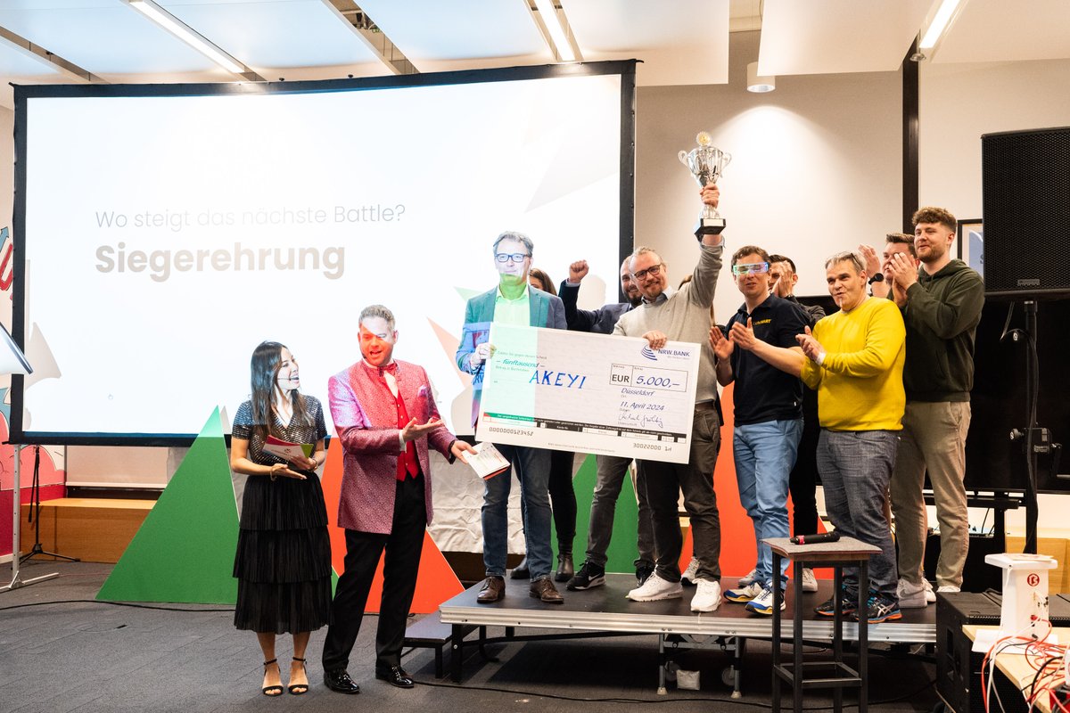 Digital Hub münsterLAND (@digitalhubms) on Twitter photo <a href="/AKEYI_official/">AKEYI</a> gewinnt 5. #NRWHubBattle! 💥 Damit kommt das ultimative NRW Startup Event 2025 zurück nach Münster! #jovel Wir freuen uns auf euch <a href="/digitalHUBac/">digitalHUBaachen</a> <a href="/digihub_de/">digihub_de</a> <a href="/digitalhub_de/">DIGITALHUB.DE</a> <a href="/RuhrHub/">ruhrHUB</a> <a href="/HelloFounders/">Founders Foundation</a> <a href="/STARTPLATZ/">STARTPLATZ</a> <a href="/DWNRW/">Digitale.Wirtschaft</a> <a href="/WirtschaftNRW/">Wirtschaft.NRW</a> <a href="/NRWBANK/">NRWBANK</a> #DWNRW 🥳 <a href="/AKEYI_official/">AKEYI</a> gewinnt 5. #NRWHubBattle! 💥 Damit kommt das ultimative NRW Startup Event 2025 zurück nach Münster! #jovel Wir freuen uns auf euch <a href="/digitalHUBac/">digitalHUBaachen</a> <a href="/digihub_de/">digihub_de</a> <a href="/digitalhub_de/">DIGITALHUB.DE</a> <a href="/RuhrHub/">ruhrHUB</a> <a href="/HelloFounders/">Founders Foundation</a> <a href="/STARTPLATZ/">STARTPLATZ</a> <a href="/DWNRW/">Digitale.Wirtschaft</a> <a href="/WirtschaftNRW/">Wirtschaft.NRW</a> <a href="/NRWBANK/">NRWBANK</a> #DWNRW 🥳