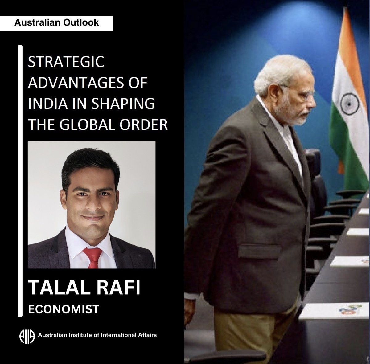 My paper on 'Strategic Advantages of India in shaping the global order' published by Australia's leading think tank, Australian Institute of International Affairs. internationalaffairs.org.au/australianoutl…