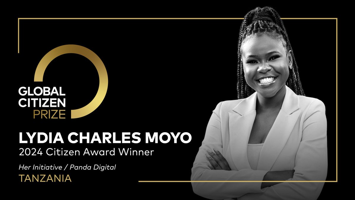 Yesterday brought us extraordinary news: our Executive Director, Lydia Charles Moyo, was honored with the #GCPrize Citizen Award. 

This recognition celebrates her remarkable dedication to ending poverty and promoting inclusion.