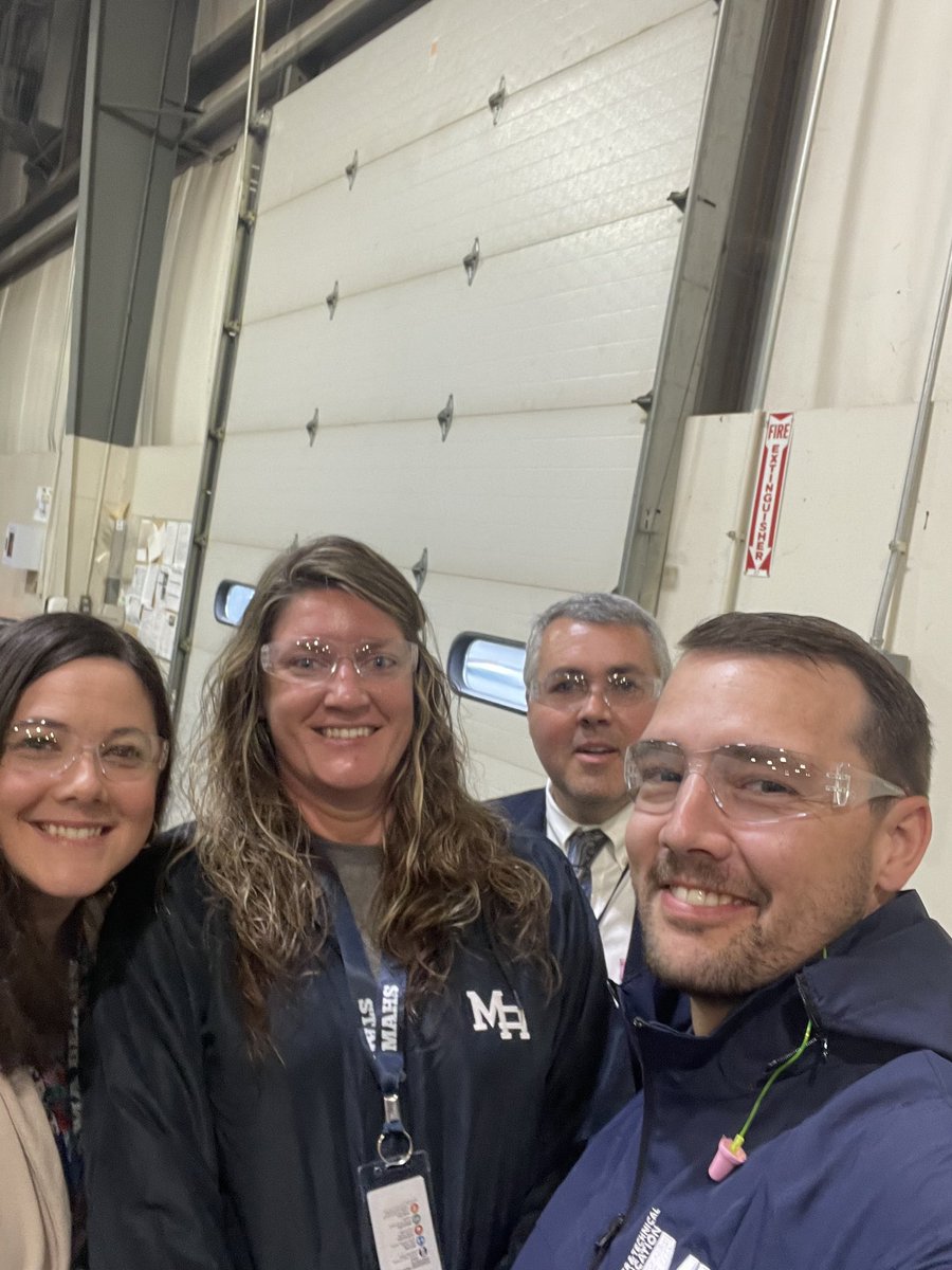 The MACS team explored Altec as they learned about the upcoming FLEET program! Stay tuned for more info as we provide unique hands on experiences for our students. #growyourown #CTE #workforce @MACSchools