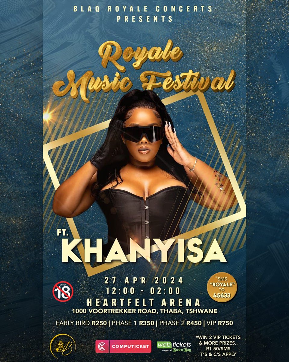 If don't wanna be told join us at Heartfelt Arena on Saturday the 27th of April 😊 you know you haven't played in while let's go play #RoyaleMusicFestival BR Concerts