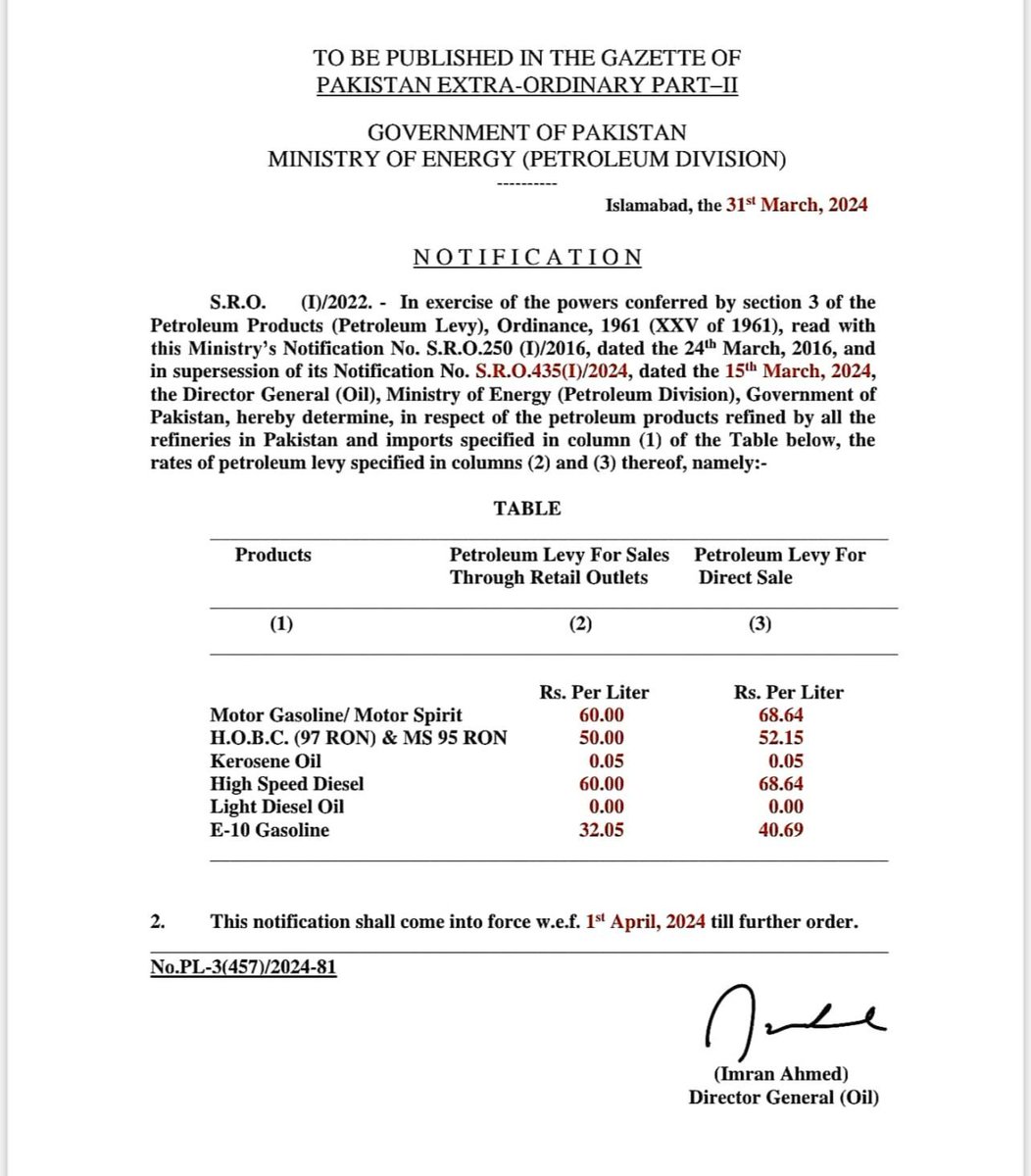 Motor cyclist/Riskhaw drivers are paying Rs60/liter Petroleum levy on petrol they put in their vehicles Super rich are paying Rs50/liter petroleum levy on High Octane (HoBC) for their gas guzzlers What about equitable taxation ?