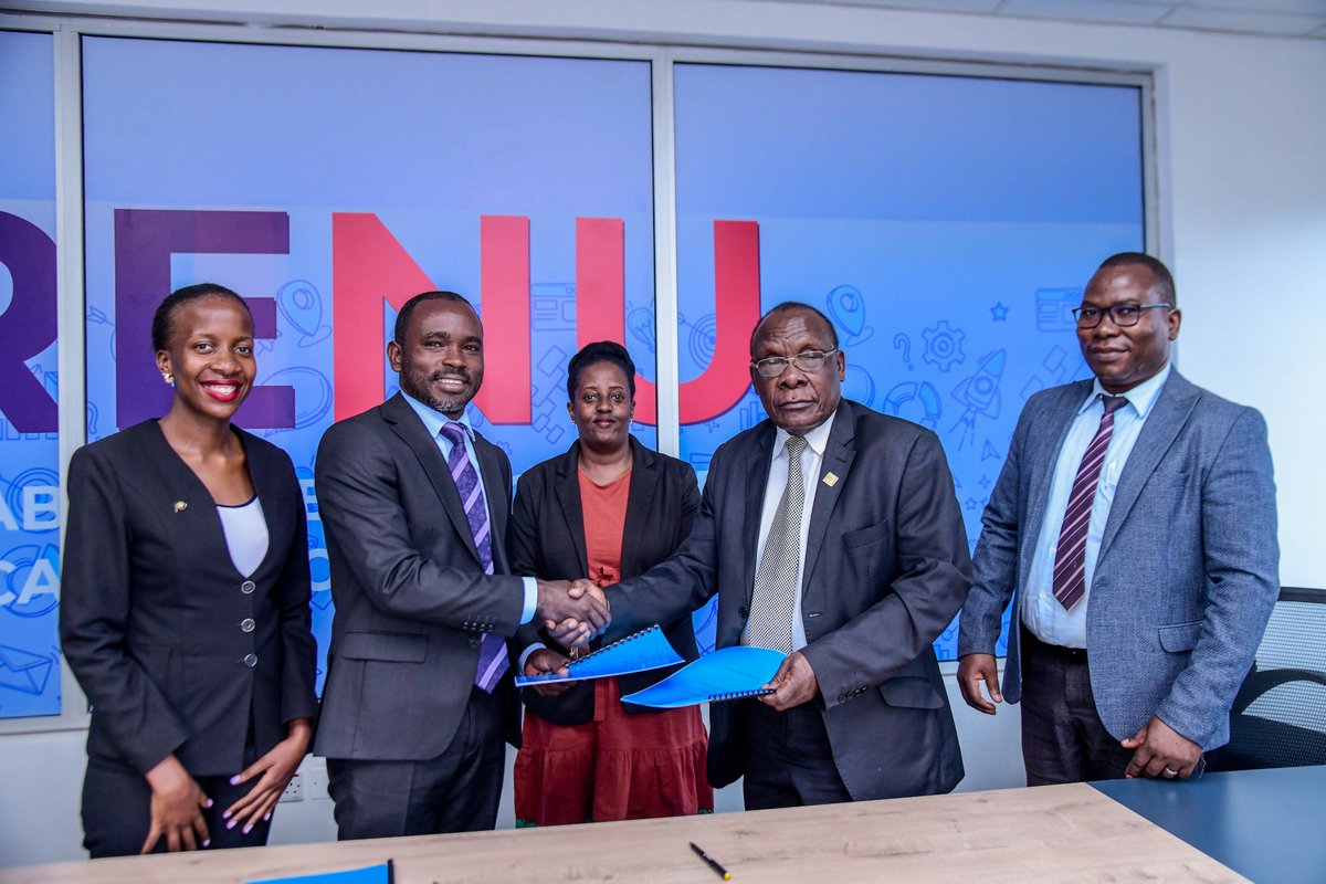 RENU Signs MoU with UVCF 🥳🎉

We're thrilled to announce the signing of a Memorandum of Understanding (MoU) between RENU and the Uganda Vice Chancellors Forum (@UvcfTweeter)! 🤝 

Since Vice Chancellors comprise the top leadership of both RENU and UVCF, this collaboration marks…