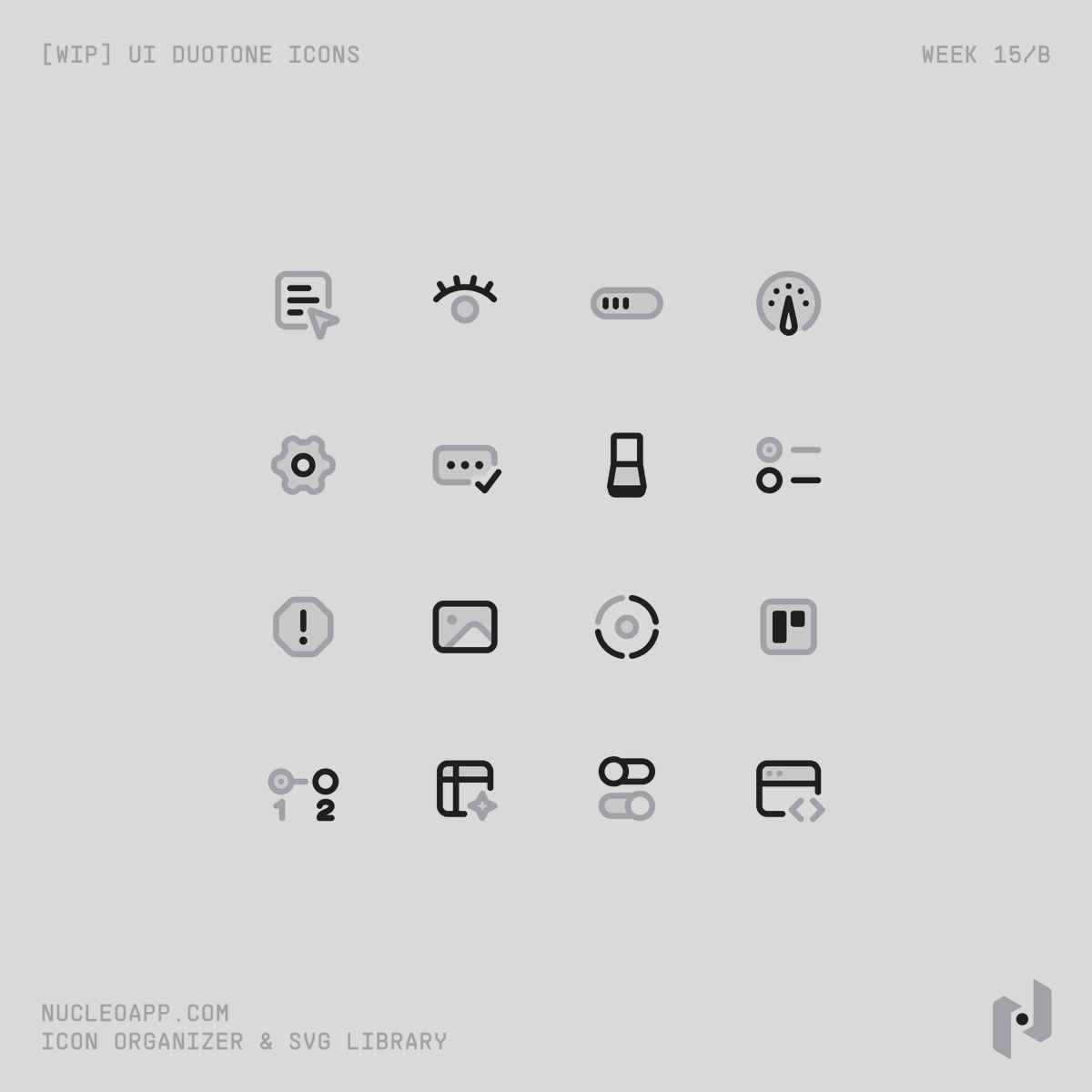 [WIP] UI Duotone Icons — Week 15/b