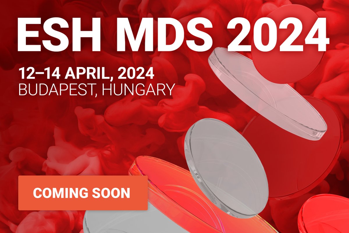 Over the next three days, leading experts will present updates and insights in the field of MDS at #ESHMDS2024! 🩸 Stay tuned for our exclusive virtual interviews on VJHemOnc.com, coming soon! 👀 #MDSsm @ESHaematology #HemOnc