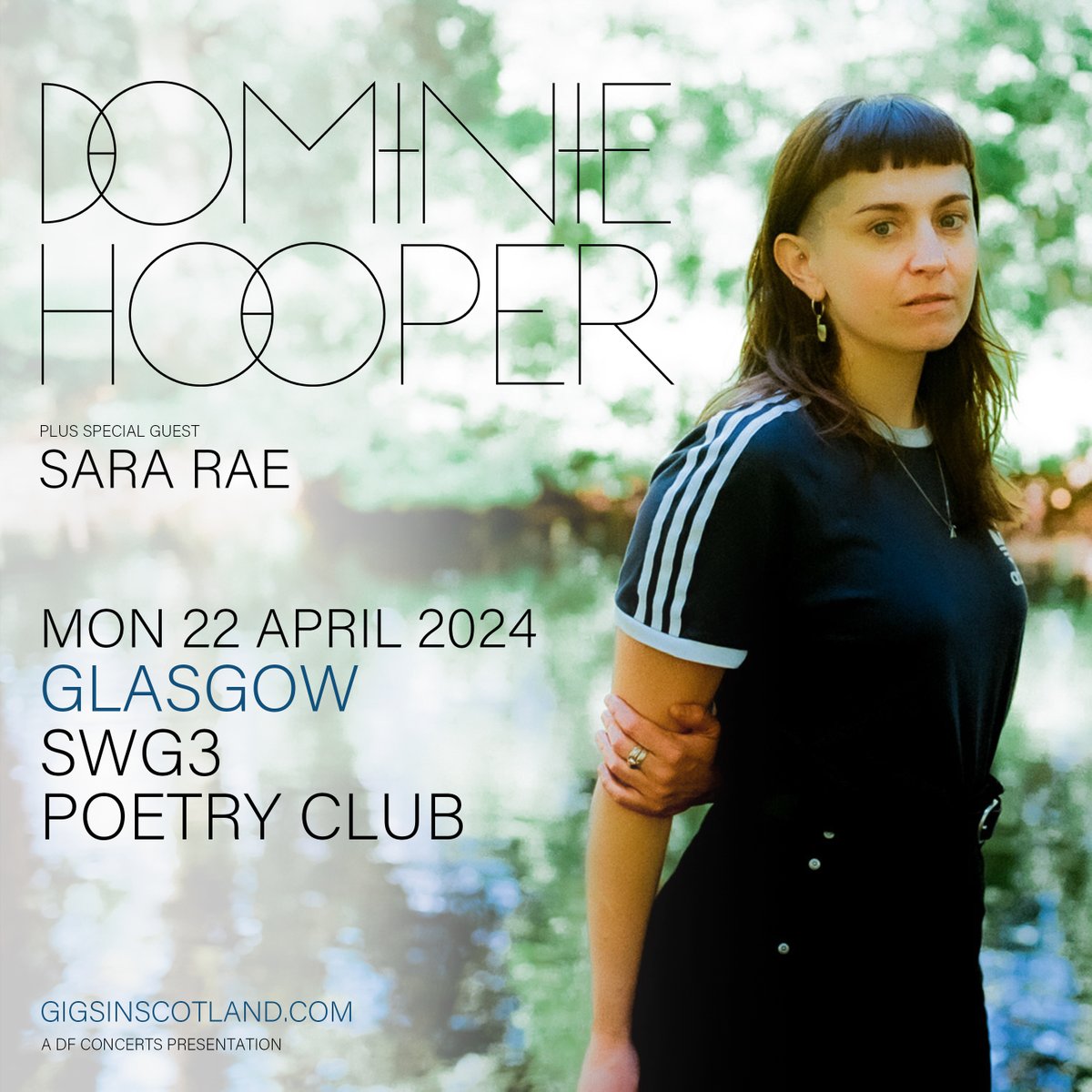 SUPPORT ADDED » @sara_rae_music will now be supporting @hooper_dominie at @PoetryGlasgow on 22nd April 🔥 We’re buzzing for the SOME THING GOOD TOUR! Get your tickets 🎟️⇾ gigss.co/dominie-hooper
