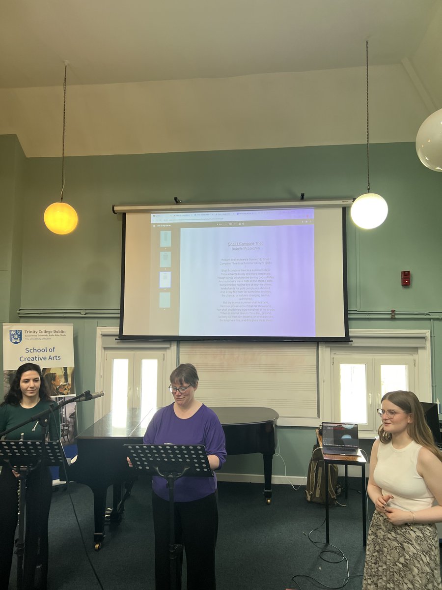 Congratulations to the 'Composition Collaboration with Musicians Class of '24' for a memorable concert featuring 6 new compositions for solo voice/voice&flute/ voice & electronics written for and performed by Elizabeth Hilliard & Anastasia Motiti @RigakiE @tcddublin ✨✨✨