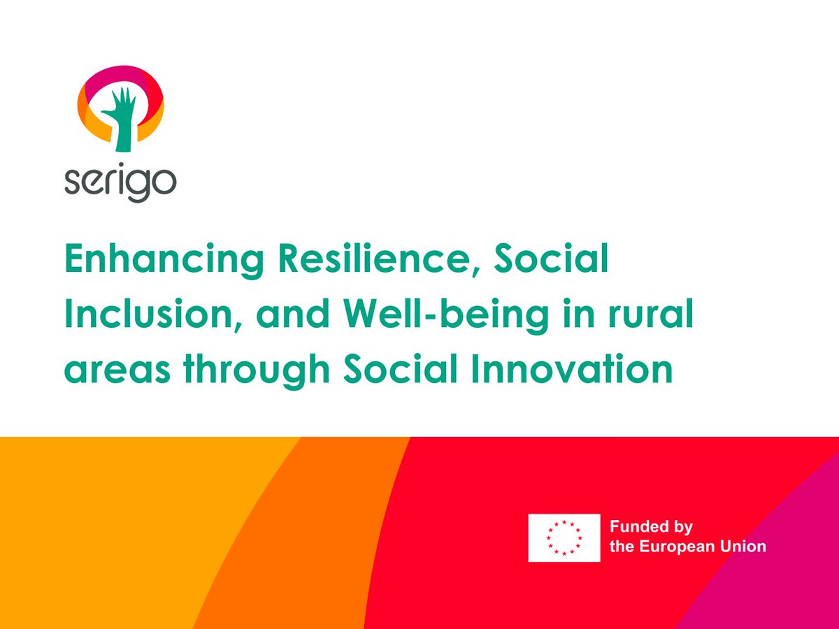 SERIGO_project's tweet photo. 🌟 Welcome to our channel! 🚀 Excited to introduce you to #SERIGO, an EU-funded project enhancing resilience, social inclusion, and well-being through #SocialInnovation in rural areas! 🌱🌍

Stay tuned for updates &amp; ways to join us!💫 https://t.co/6mLOHDENzk