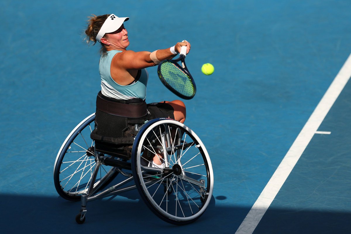 Not to be today for Lucy Shuker in the Japan Open doubles semis... Shuker & Charlotte Fairbank (FRA) lost out to second seeds Saki Takamuro (JPN) & Aniek van Koot (NED) 6-0, 6-1. Lucy leaves Asia after 2 titles and 3 finals in 4 events #BackTheBrits 🇬🇧 | #wheelchairtennis