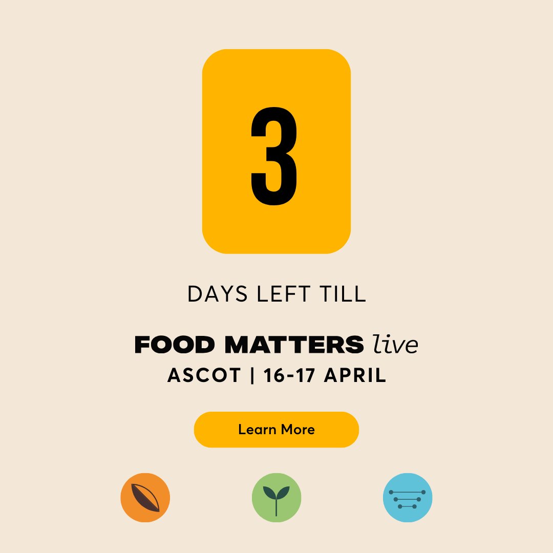 We’re just days away from Food Matters Live Ascot, our co-located event of the year bringing together leading food and drink brands for a programme of networking, panel discussions, roundtables and tasting sessions.