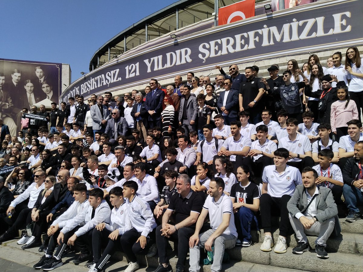 Beşiktaş ailesi bayramlaştı.