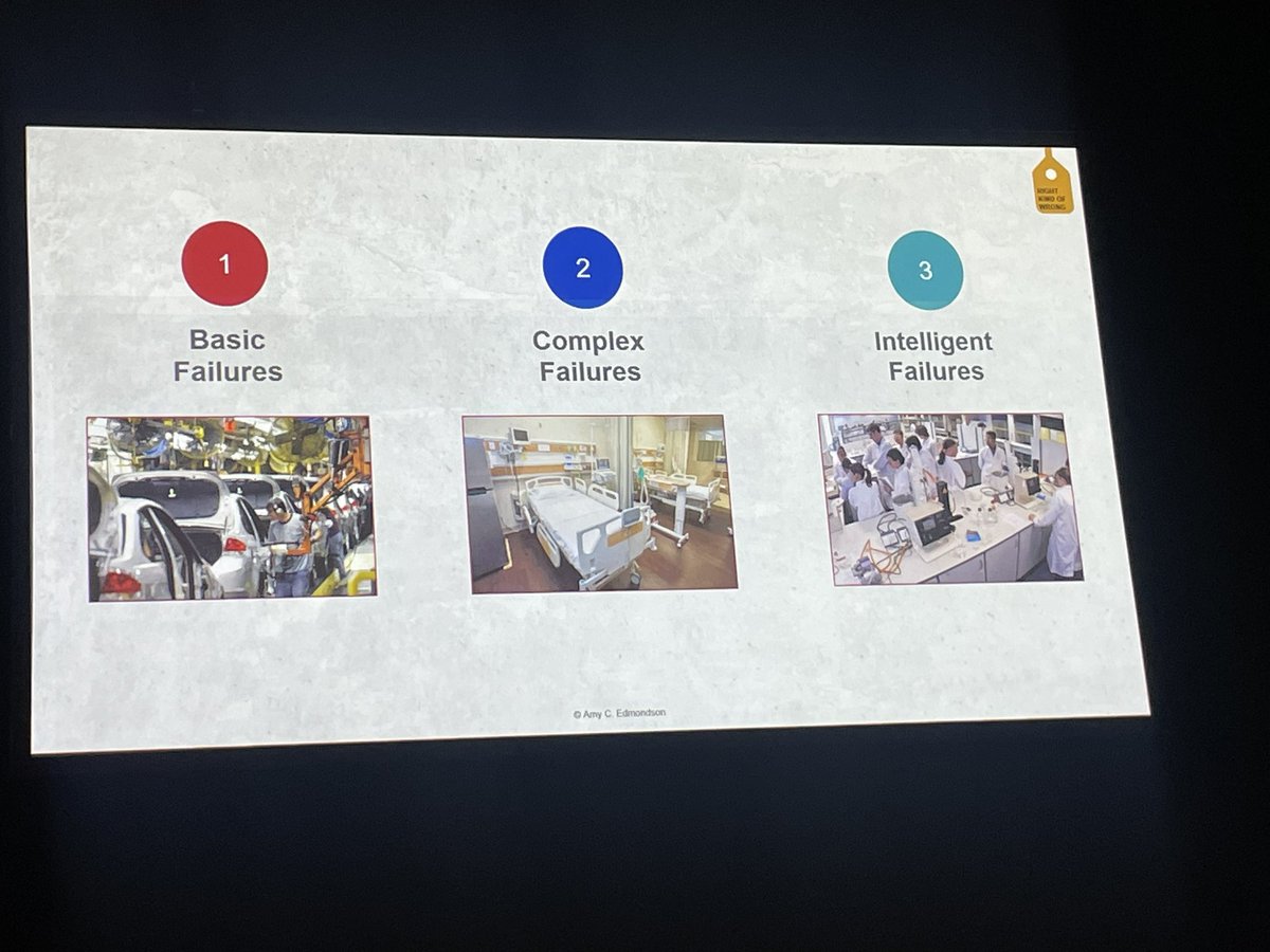 Claire Snyman (@clairehsnyman) on Twitter photo The gap between what % of failures are caused by blameworthy acts and what are treated “as if caused” by blameworthy acts is critical to think about #Quality2024 <a href="/AmyCEdmondson/">Amy Edmondson</a> The gap between what % of failures are caused by blameworthy acts and what are treated “as if caused” by blameworthy acts is critical to think about #Quality2024 <a href="/AmyCEdmondson/">Amy Edmondson</a>