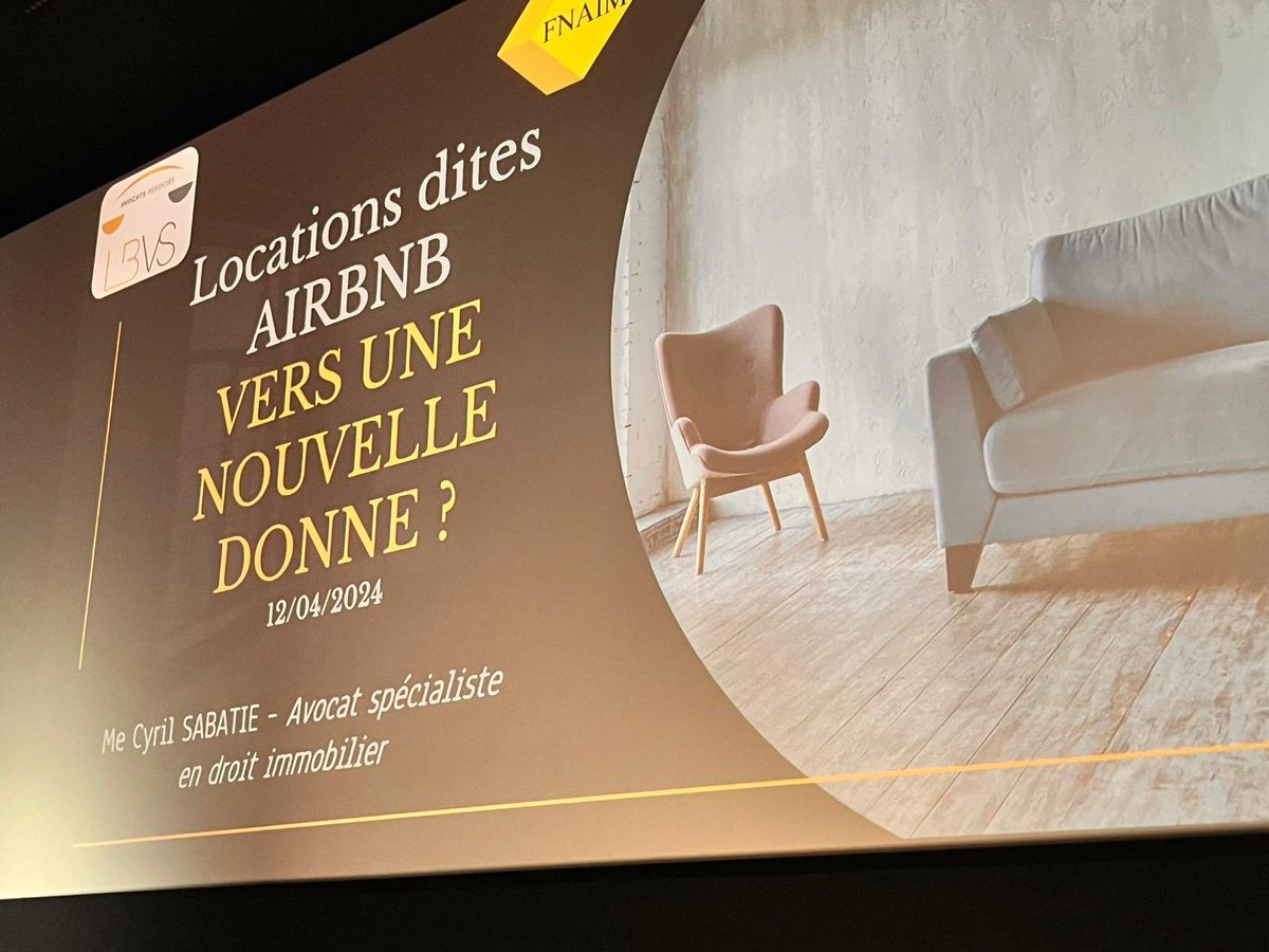 FnaimAzur's tweet image. #immobilier #syndic #copropriété #Airbnb La matinée démarre en fanfare avec Me @CyrilSABATIE 🤩