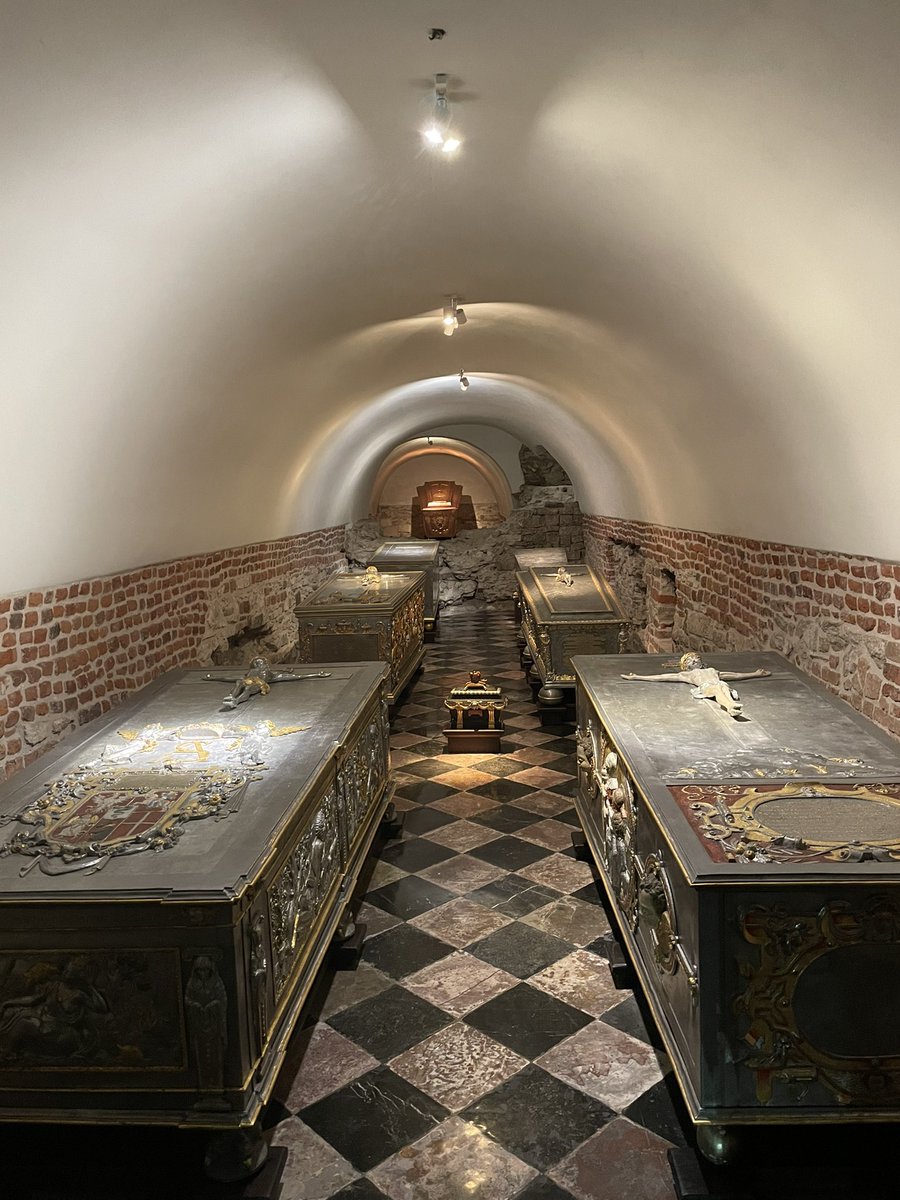 Is there anything more thrilling for a visiting historian than a crypt filled with the tombs of kings and dynasties they feel they know personally? This is Wawel Castle.
