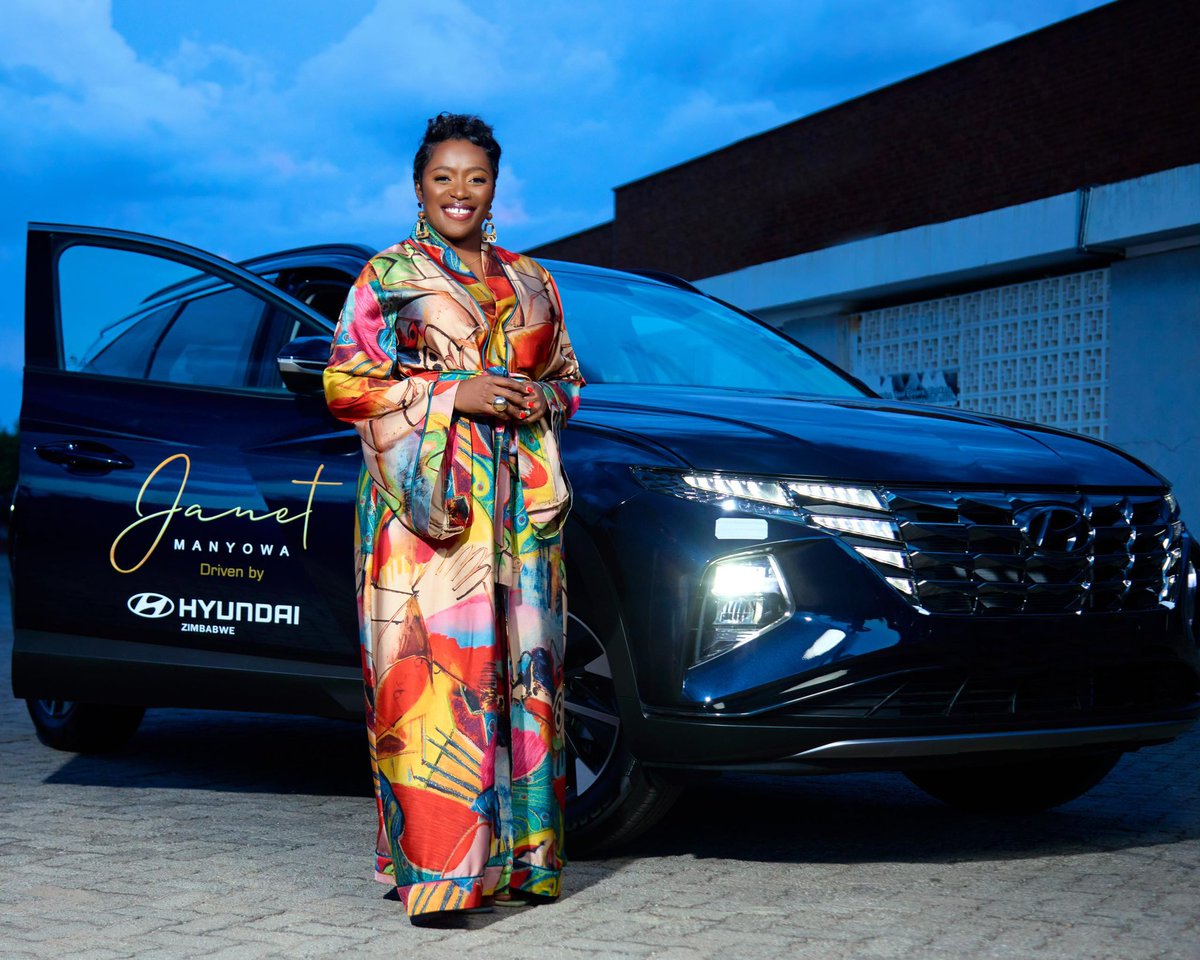 See the road in a new light with our brand ambassador @janetmanyowa and the Hyundai Tucson! Experience a brighter drive with the dazzling lights of innovation. ✨ #HyundaiTucson #IlluminateYourDrive