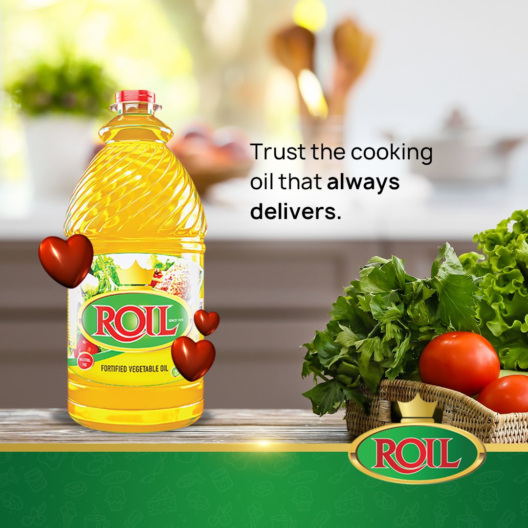 Trust the cooking oil that always delivers. Roil is a versatile cooking oil for cooking different dishes from salads to frying, and is proven to last longer. #RoilCookingOil