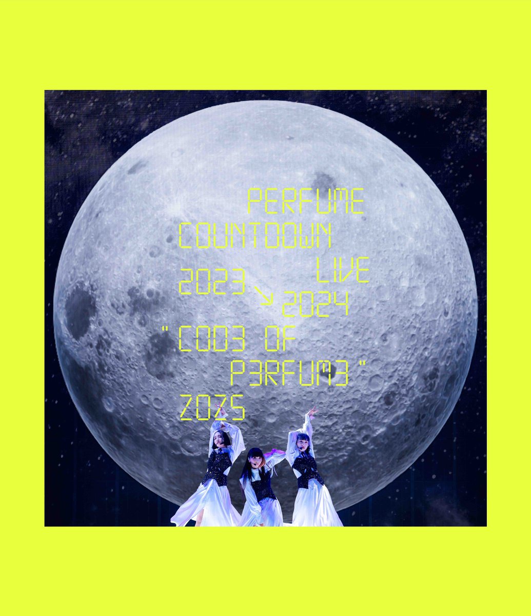 5/22(水)発売Blu-ray & DVD 「Perfume Countdown Live 2023→2024 “COD3 OF P3RFUM3” ZOZ5」 ジャケット写真を公開🌕💫 また初回限定版に収録の特典映像には 12/30,31のドタバタ年越しドキュメントと 6/3に開催したロンドン公演の全編などを収録🫣 予約受付中🏃🏻‍♀️🏃🏻 Perfume.lnk.to/PCL23-24 #prfm