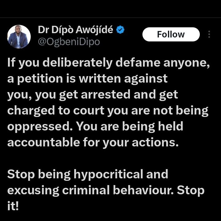 This is from your APC Folk or camp. Defamation of character is a serious offense.