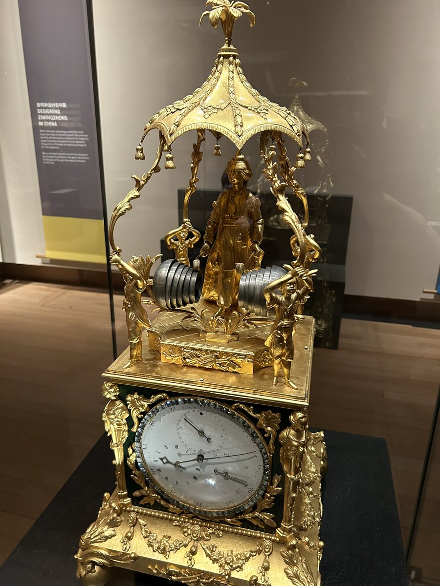 Stunning clocks from the exhibition at the Science Museum, London - Zimingzhong 凝时聚珍: Clockwork Treasures from China’s Forbidden City. The cultural exchange of ideas and the impact on ceramics, clockwork mechanisms, empire, commerce and control of knowledge is fascinating.