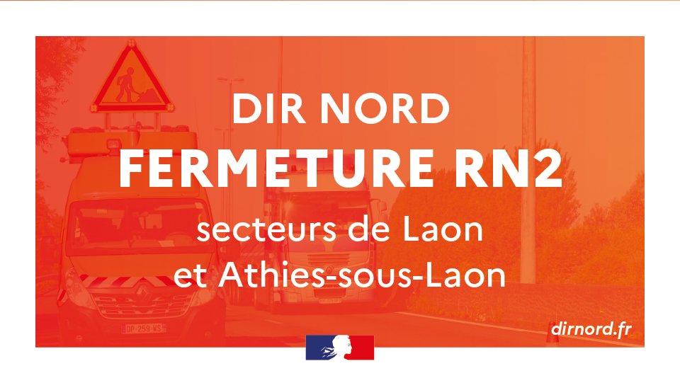 🚧 Fermeture de la RN2 pour cause de travaux, entre les giratoires de l’escargot et de la ZAC champ du Roy sur les communes de Laon et Athies-sous-Laon, du 15 au 19 avril 2024

Plus d'infos : dir.nord.developpement-durable.gouv.fr/travaux-rn2-se…

#dirnord #travaux #RN2 #Laon