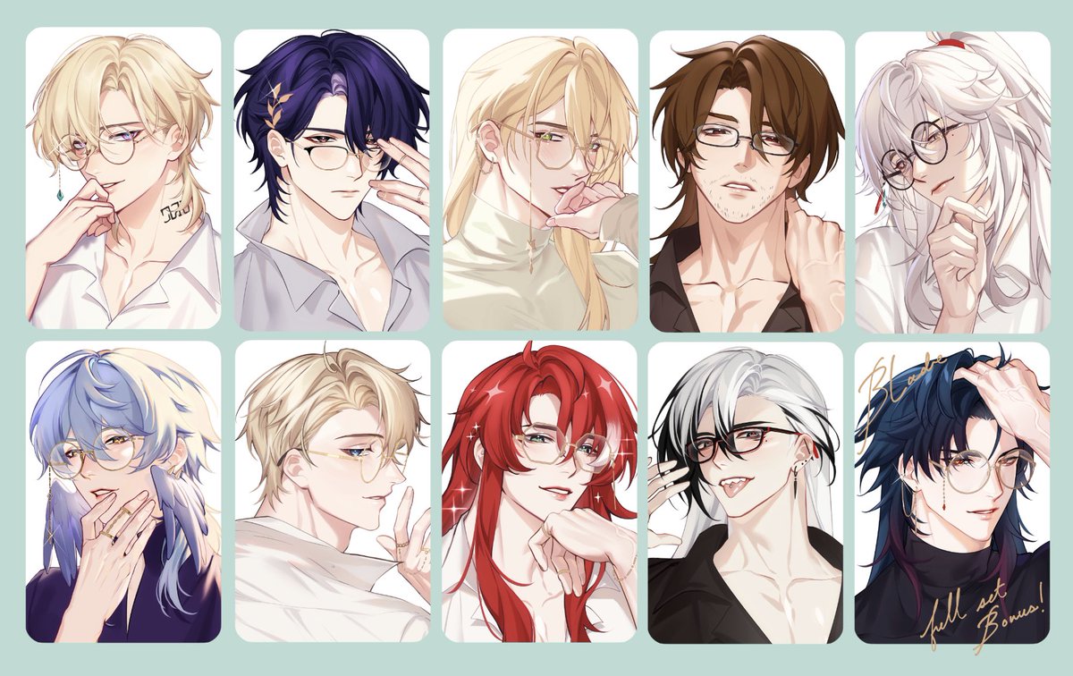 👓 series done! blade will be full a limited set bonus