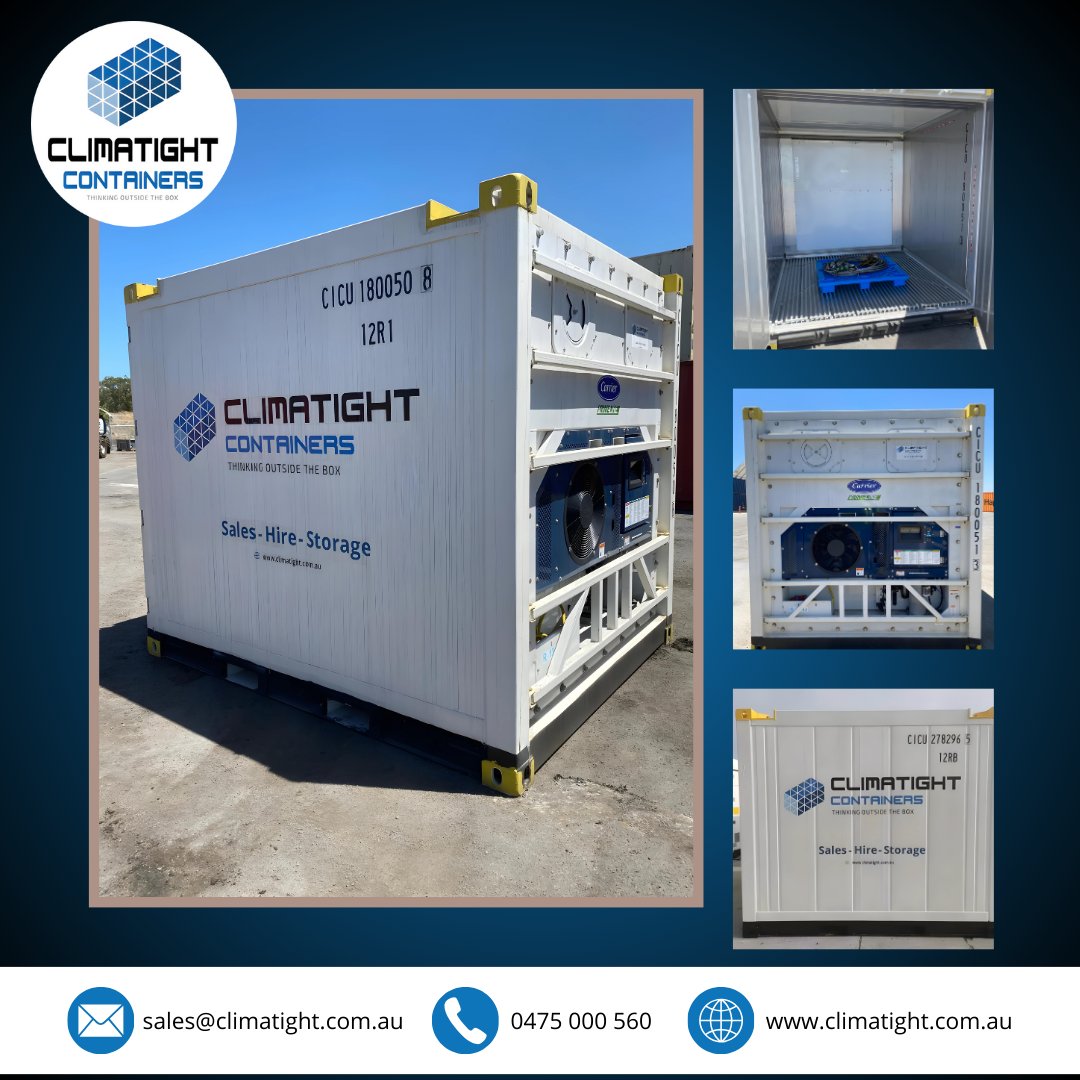 Climatight's tweet image. Redefining Offshore Operations. Discover the difference with DNV 2.7-1 Certified Offshore Refrigerated Containers. Designed to Brave the Seas. 🌊✨

#OffshoreContainers #RefrigeratedContainer #DNVCertified