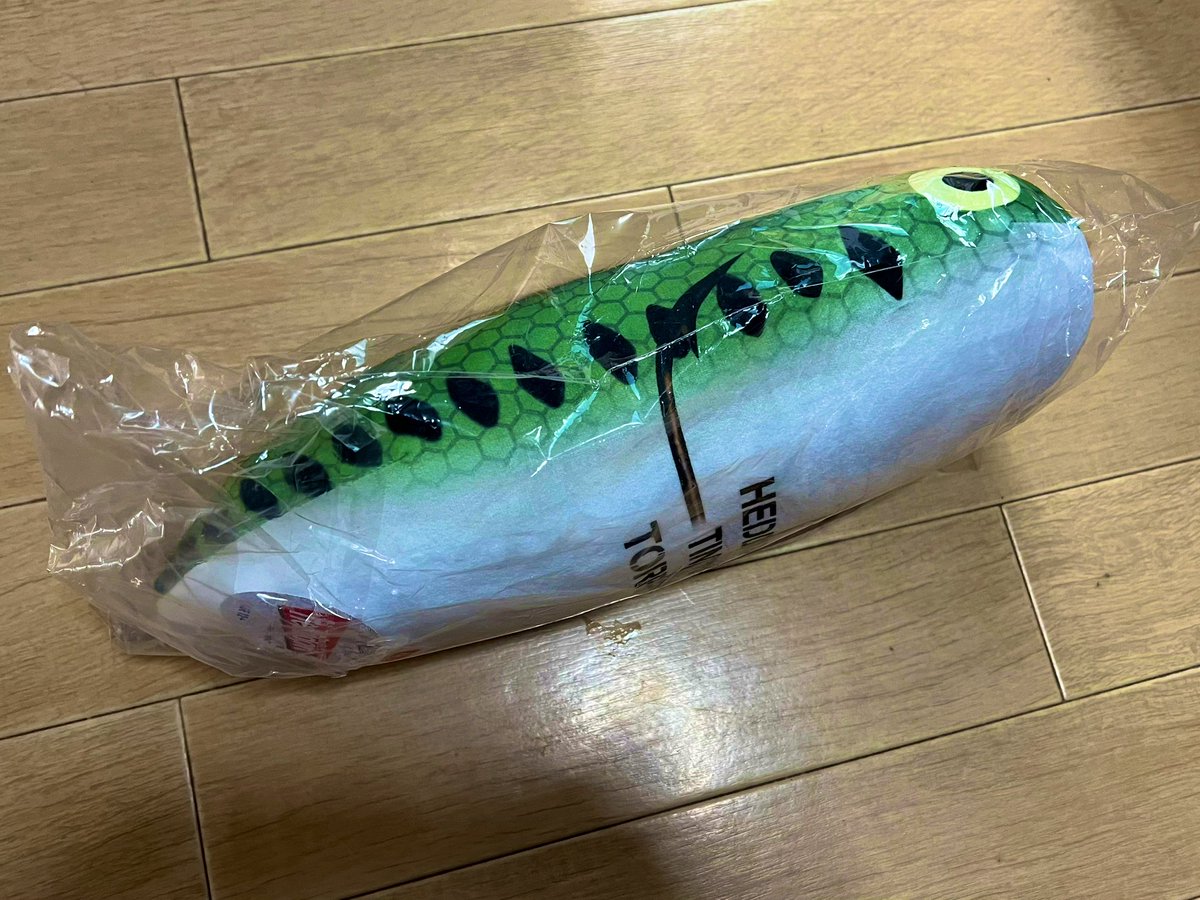 RoadGames's tweet photo. これからはコイツを枕にするのだ
#heddon #TORPEDO #SAVAM https://t.co/6XWTBjfPpU