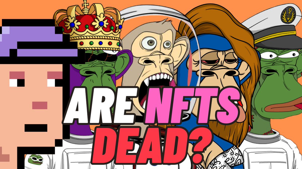 Are #NFTs Dead? The Future of NFTs Revealed 🤯A Must-listen to for the #NFTCommunity --> youtu.be/JdhMpA-eefA w/@nftpowerranking @joevezz @MarioNawfal #NFT