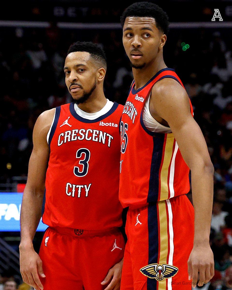 CJ McCollum and Trey Murphy combined to go 15/24 from three in the Pelicans' win over the Kings. Sacramento finished 16/37 from deep 𝙖𝙨 𝙖 𝙩𝙚𝙖𝙢.