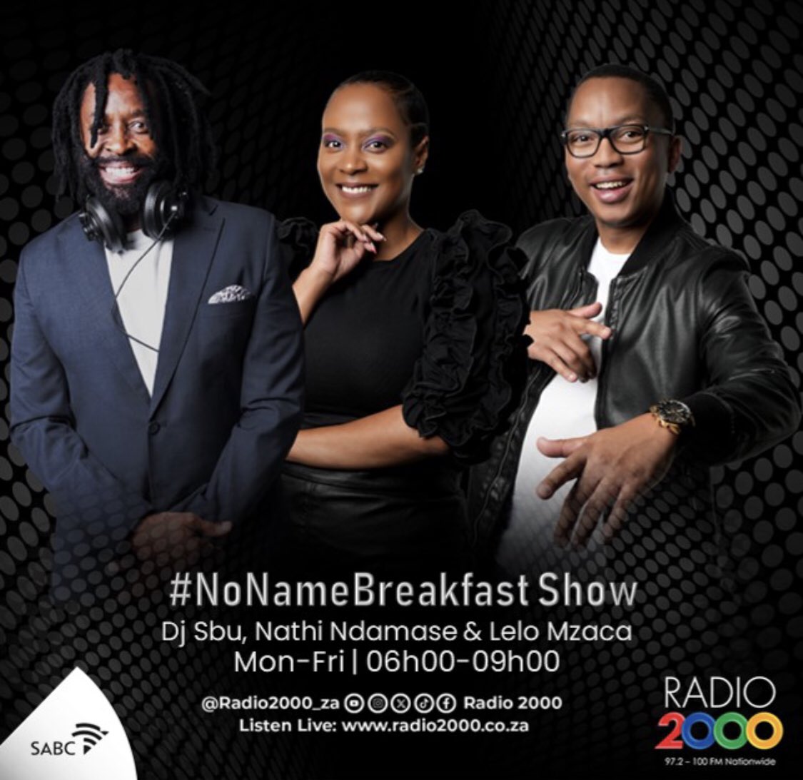 I AM LISTENING TO @Radio2000_ZA #RADIO2000 #NONAMEBREAKFASTSHOW