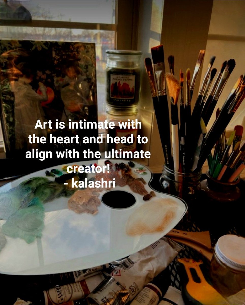 #Art is #intimate with the #heart and #head to align with the #ultimate #creator! - kalashri #spirituality #new #sky #photography #photooftheday #photoshoot #photo #photographer #search #pain #selflove #selfcare #best #bestfriends #bestfriend #alright #tagging #tagged #socialme