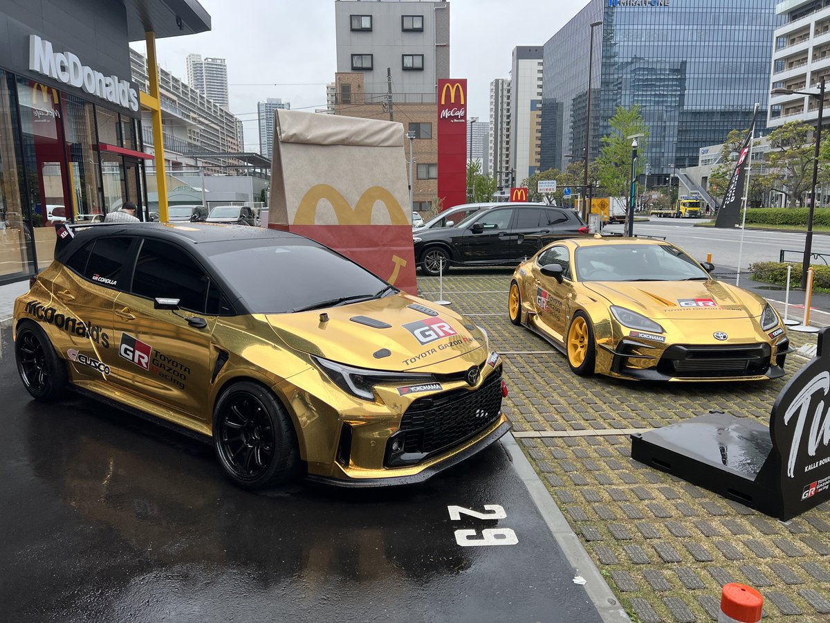 TK5700's tweet image. 豊洲のマックで見つけたよ🚗
#artfactory