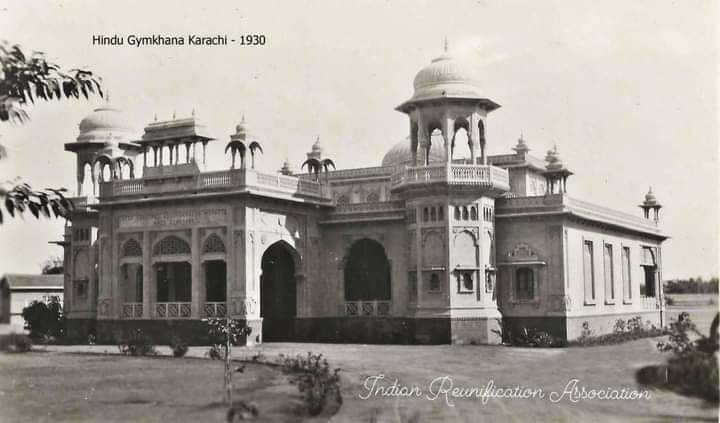 Hindu Gymkhana Karachi, Sindh, 1930.
