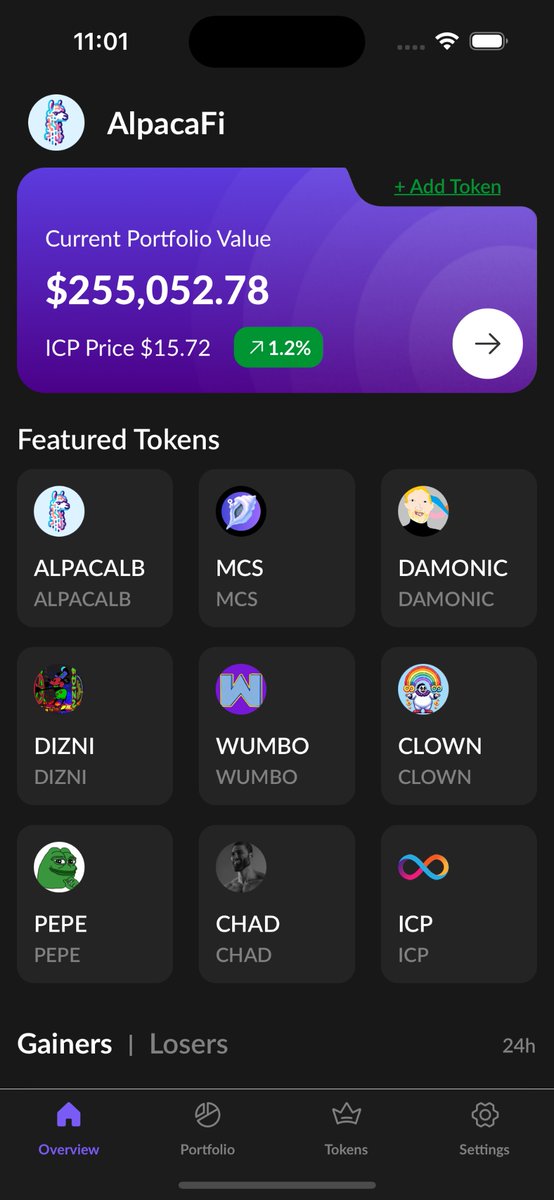 $ICP a fresh AlpacaFi design is on its way 📱

Plus, you will be able to import multiple PIDs to your portfolio 🦙

Enhancing our app for an even smoother journey together 🤝