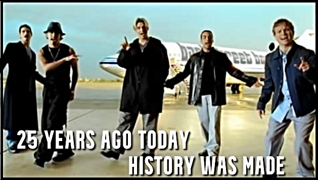 Happy 25 years I Want It That Way !! #Backstreetboys #IWITW #BackstreetArmy