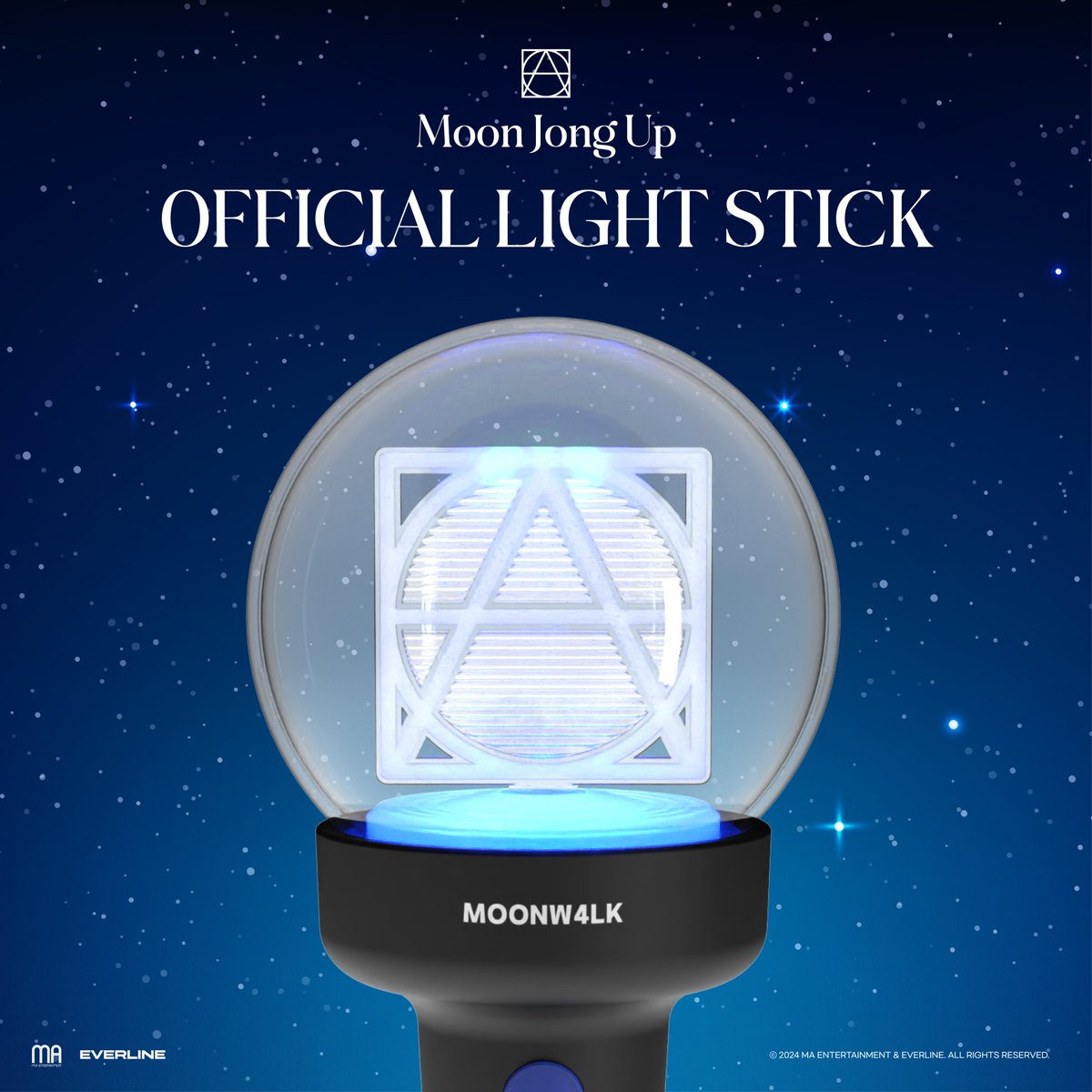 🎵 Moon Jong Up OFFICIAL LIGHT STICK OPEN! 🎵 문워크를 위한 공식 응원봉을 지금 바로 에버라인샵에서 만나보세요!💙 📅 : 24.04.12(FRI) 2:00 PM ~ 🔗 : bit.ly/4aBhwCP #문종업 #MoonJongUp #공식응원봉 #LIGHTSTICK #에버라인 #EVERLINE