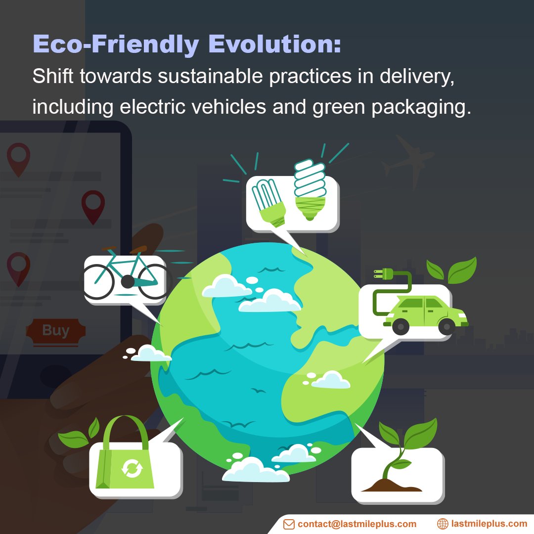 🚚 The #lastmiledelivery concept can get a #BOOST  with the top five #trends- Same-day surge📦, autonomous advancements🤖, eco-friendly evolution , integration of #AI , and collaborative efficiency . Let's #Connect  for more info.