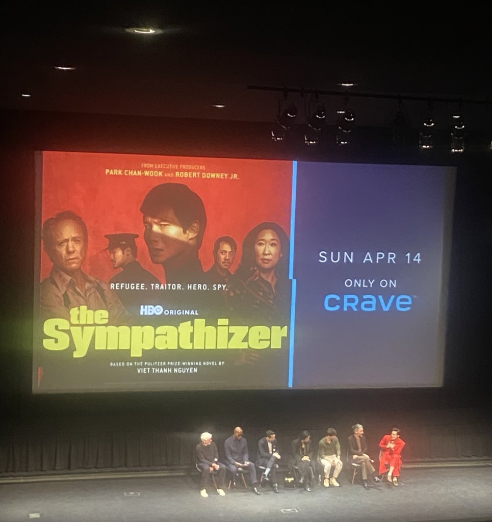 saw new hbo show the sympathizer at @TIFF_NET