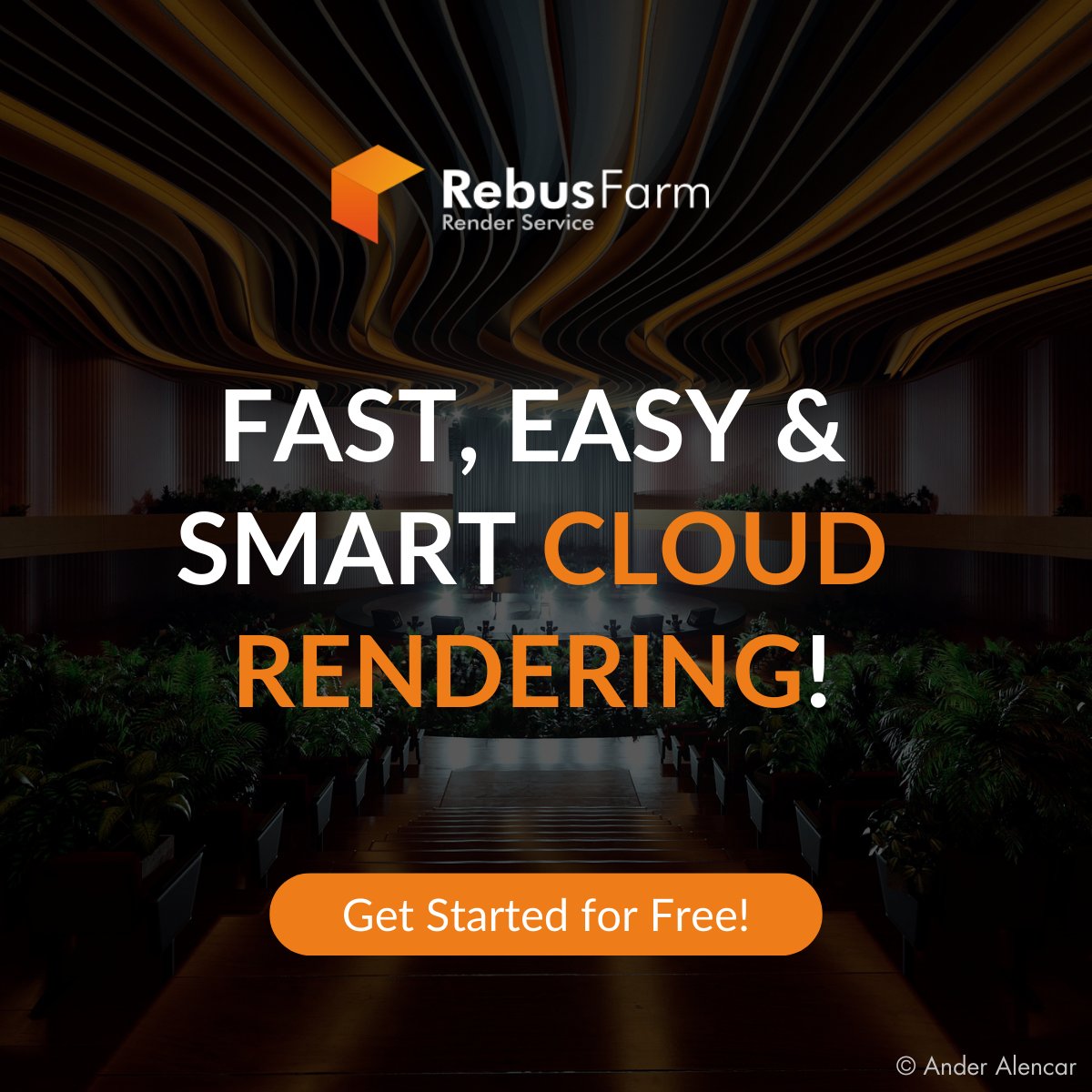 *Sponsor - RebusFarm 
.
💚 bit.ly/3rh51aI
.
Fast, Easy & Smart Cloud Rendering. Render smarter, not harder! 
.
#vwartclub #vrayworld #rebusfarm #renderfarm #3dart #3dartist #animation #rendering #archviz #visualization #cgi
#3dsmax #cinema4d #maya #blender #sketchup