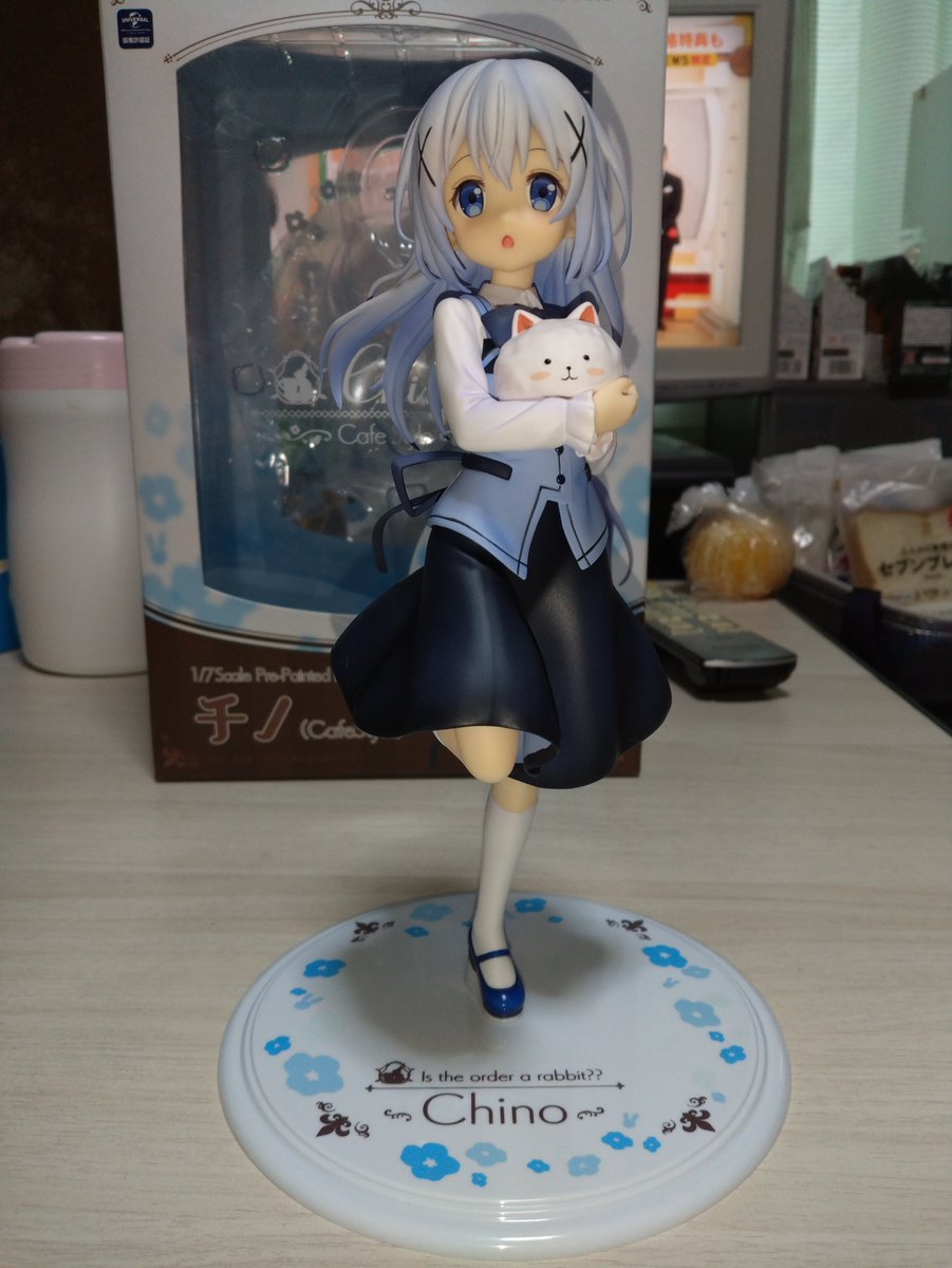 チノちゃんフィギュア開封！！ #ご注文はうさぎですか #香風智乃