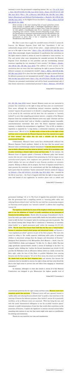 🚨 BREAKING: Top MO Constitutional Attorney Counters Opinions Downplaying Risk, CONFIRMS SB727 Threatens Homeschoolers' Gun Rights 

In a legal opinion, Dave Roland, Director of Litigation at the Freedom Center of Missouri, counters detractors and confirms that SB727's revised…