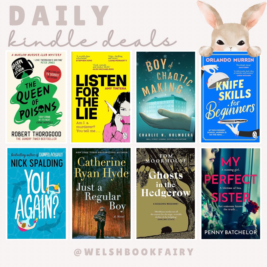 Daily Kindle Deals 🌷✨ A good selection today, are you tempted by any?