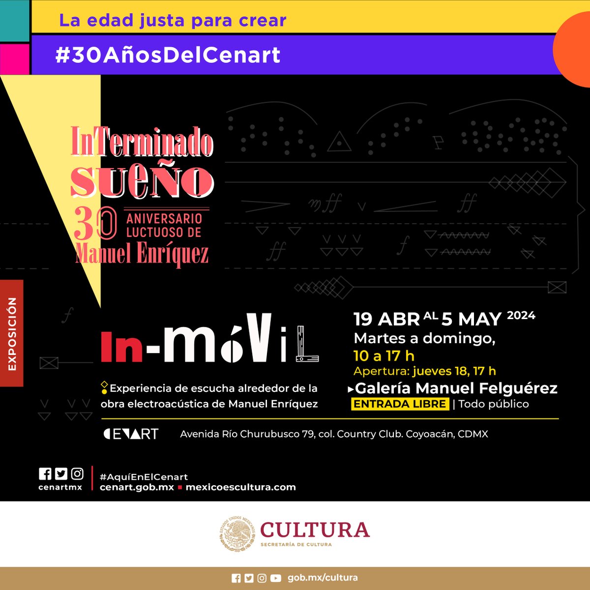 Centro Multimedia del Cenart tweet media