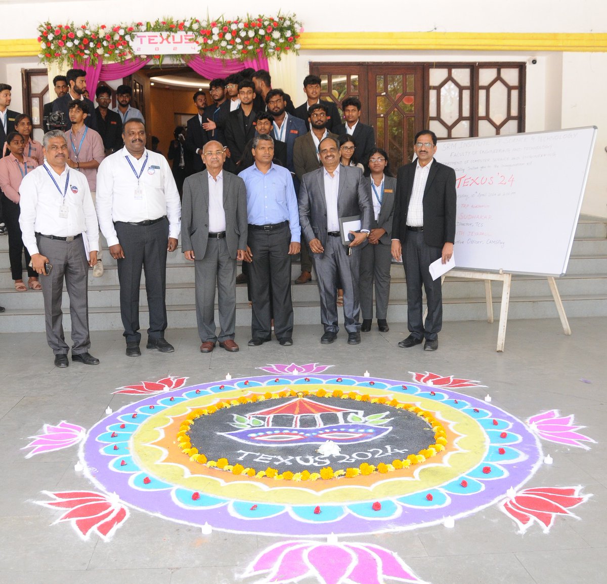 On April 10, 2024, the TRP Auditorium buzzed with excitement as Texus '24, a national-level tech fest, held its inaugural ceremony.The event, organized by the Department of Computer Science and Engineering at SRM Institute of Science and Technology, Ramapuram, 
#srmramapuram
#ist