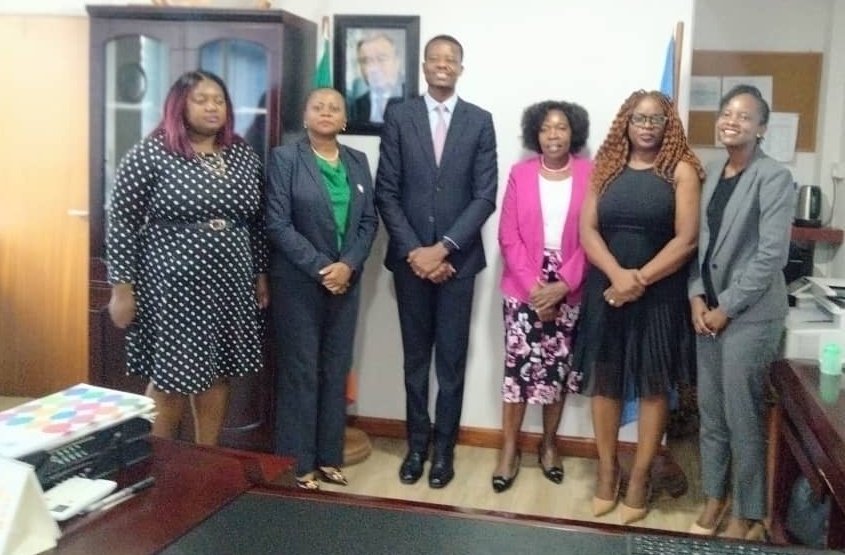 The private sector has a key role in promoting sustainable development and accelerating attainment of the #SDGs. Was pleased to welcome Sonny Zulu, CEO and Managing Director of Standard Chartered Bank in Zambia and his team for a fruitful engagement.