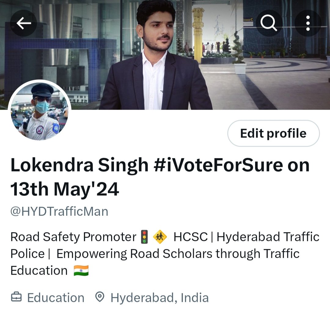 Req all active citizens to be part of this initiative. Let's add 'I Vote For Sure on 13th May'24' till this date & tag others to ensure good turnout voting % this time! @HiHyderabad @vinay_vangala