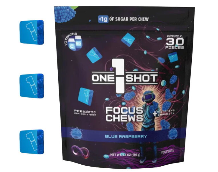 _TimelessVR's tweet photo. Super grateful to announce that I have my very own bag of @1shotenergy available for pre-order now! 
Grab some Timeless Blue Raspberry Focus Chews while they're on sale, and use Code "TIME" for an additional 10% Off! 😏 

https://t.co/1SGxiQk2aN https://t.co/XjRJlJ1dm8